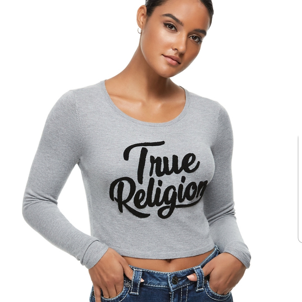 True Religion Logo Sweater